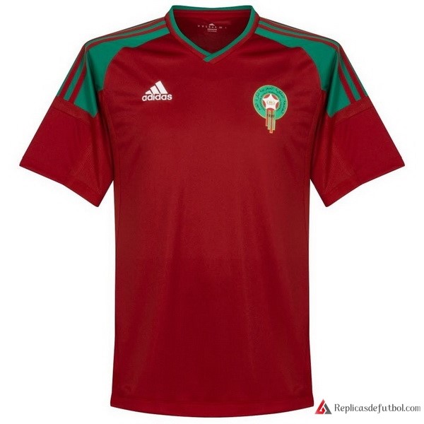 Camiseta Seleccion Marruecos Primera equipación 2018 Rojo